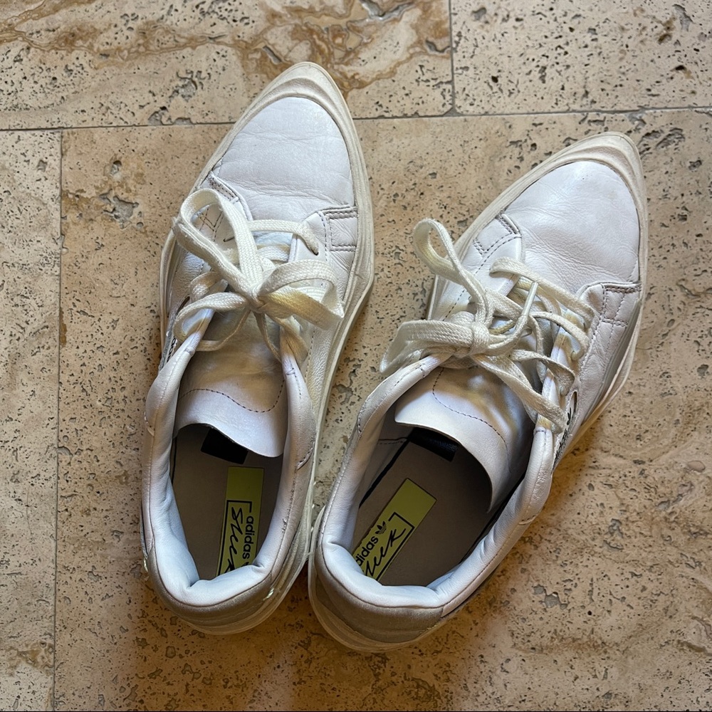 Women’s Adidas Sleek White Sneakers